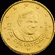 10 Cent UNC Vaticaan